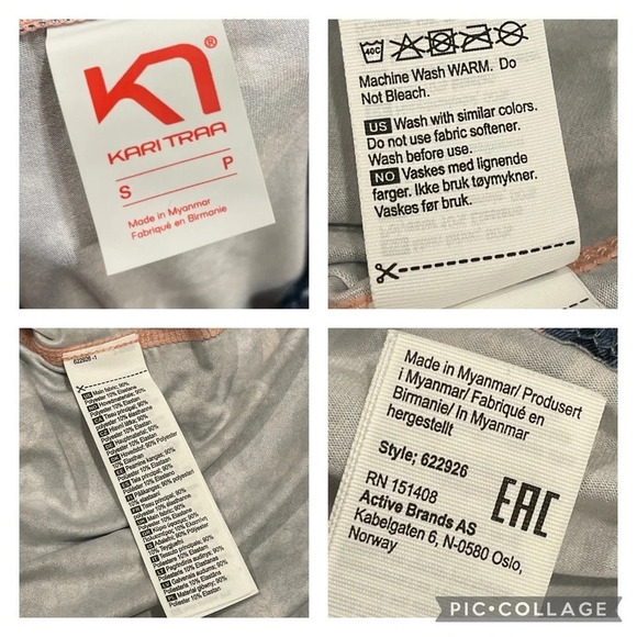 Kari Traa Fryd Long Sleeve Base Layer Women's Small in Rmisty - Picture 6 of 11